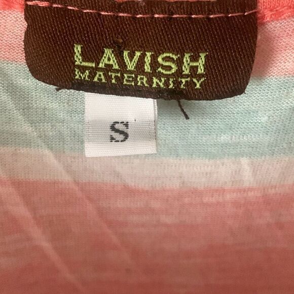 Pre Owned Women’s Lavish Maternity Tank Decorative Bow Top Sz Small Casual Style - Picture 10 of 10